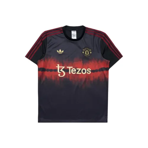 Adidas Originals Manchester United Футбол Джерси Мужской Черный