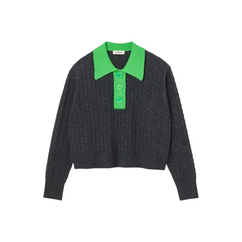 Sandro Кашемир Свитер Женский Темно-Серый