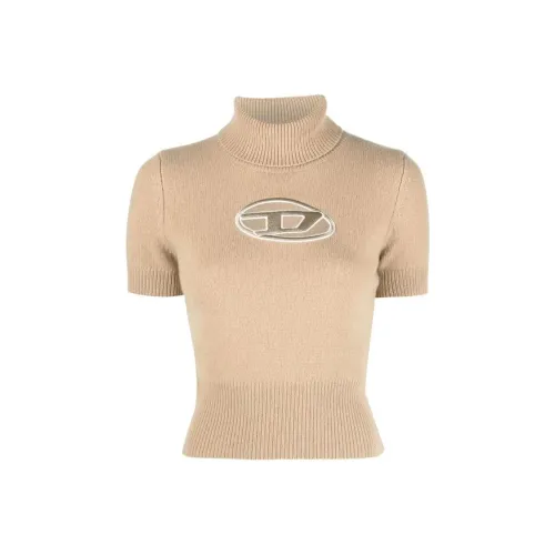 DIESEL FW22 Кашемир Свитер Женский Коричневый