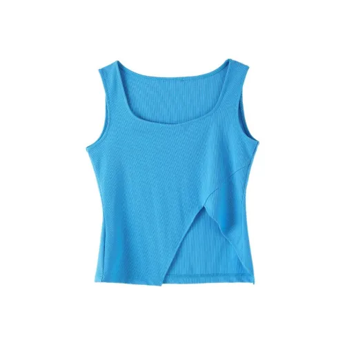 Jinggu Нил Синий Женские Камисоли