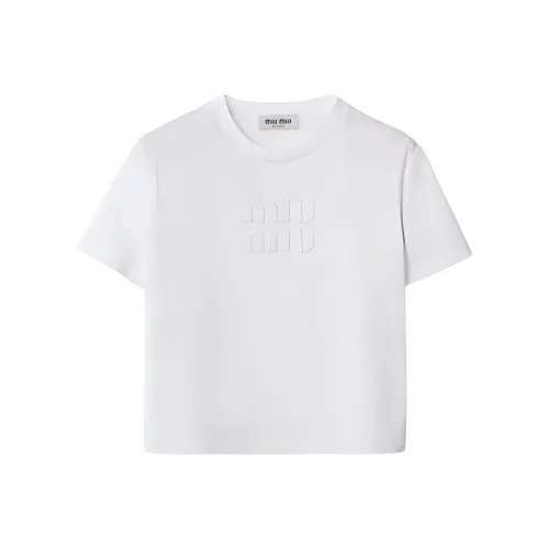MIU MIU Белые Женские Футболки