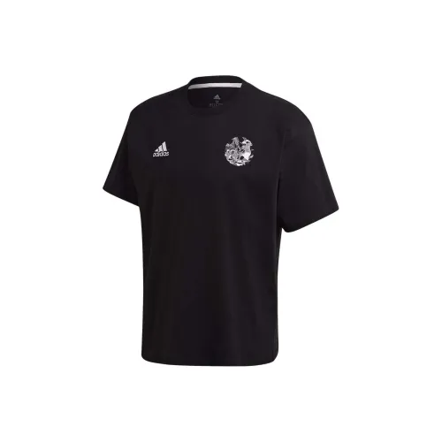 Adidas Черная Мужская Футбольная Джерси