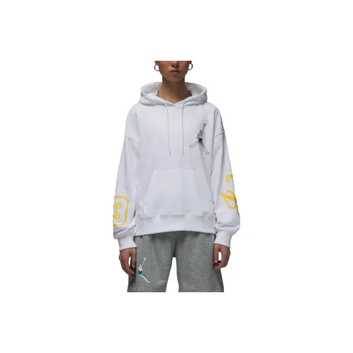 Джордан Белый Женский Свитшот