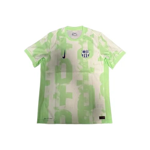 Nike x BASAILUONAZUQIUJULEBU LIANMINGKUAN Dri Fit Футбол Джерси Мужской Зеленый