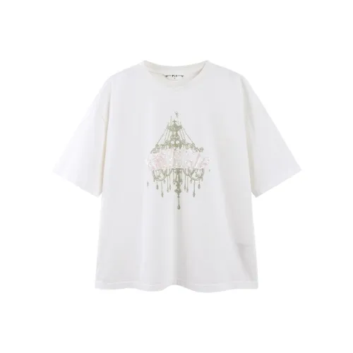 Pit Натуральный белый Женские футболки