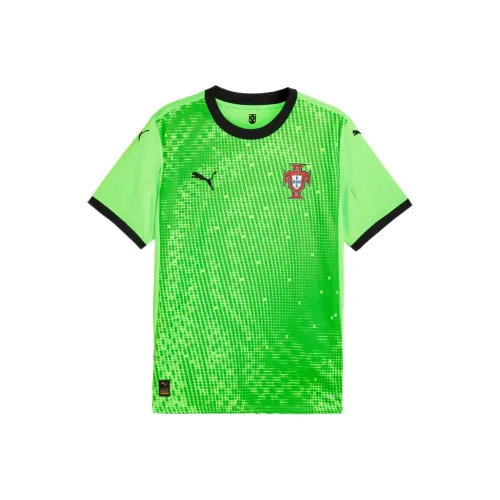 PUMA GoalkeeperDRYCELL Футбол Джерси Мужской Зеленый Черный