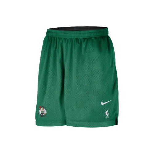 nike Бостон Celtics Courtside Баскетбольные шорты Мужской Four Leaf Clover Цвет Черный