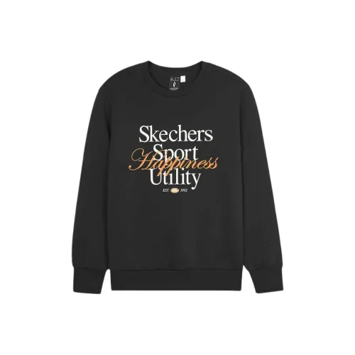 Skechers Спорт и досуг Угольно-черный 0018 Женские Свитшоты