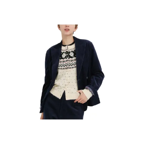 UNIQLO Куртка Женская Темно-Синяя