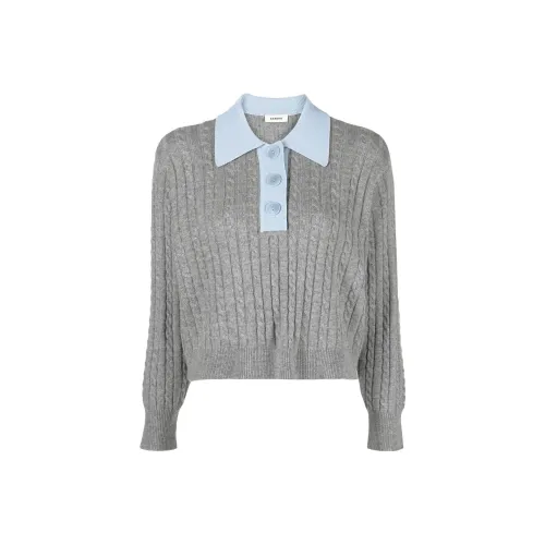 Sandro FW22 Свитер Женский Серый