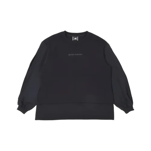 New Balance MET24 Свитшот Женский Черный