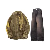 Yellow Shirt + Black Jeans  
Желтая рубашка + черные джинсы