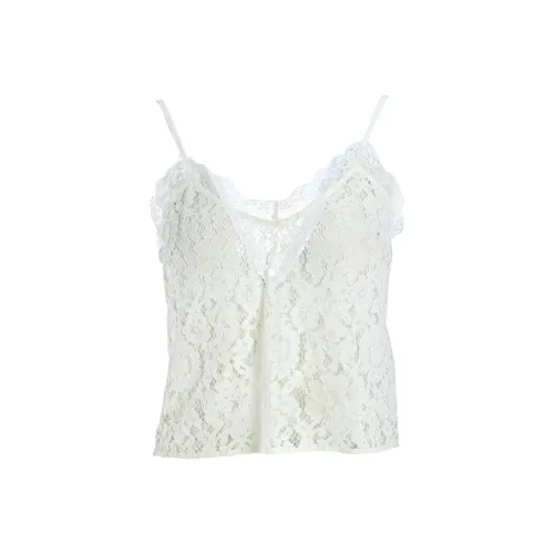 Marie Elie Белые Женские Камисоли