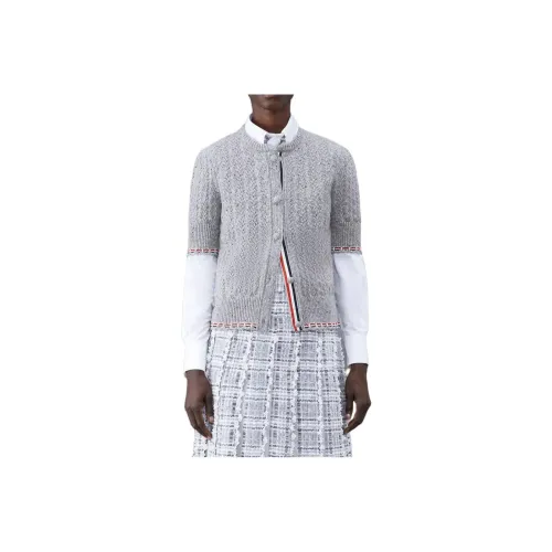 THOM BROWNE Светло-серый Женские Трикотаж