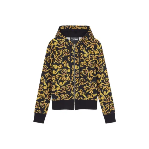 VERSACE JEANS COUTURE Черный золотой Женские Свитшоты