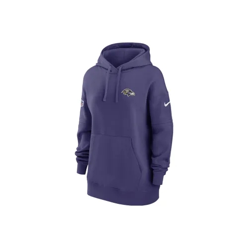 NIKE Фиолетовые Женские Свитшоты