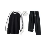 Классический черный + Черный [Флисовая подкладка]