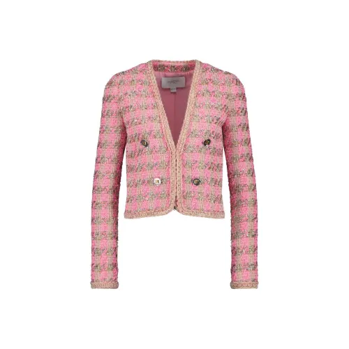 Giambattista Vall Розовые Женские Куртки