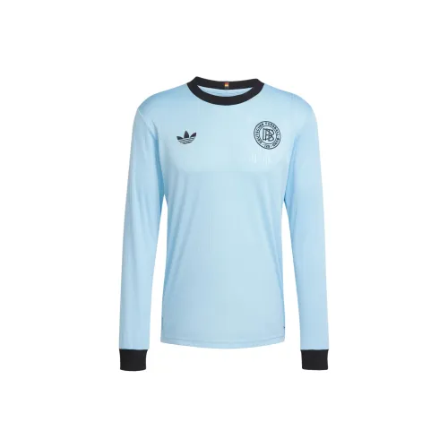 Adidas Originals ANNIVERSARY SS25 Футболка Мужская Прозрачный Синий Черный