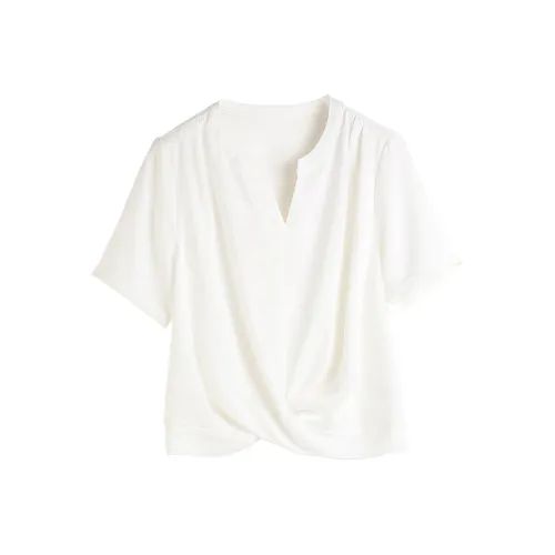 Hang Yi Court Рубашка Женская Белая