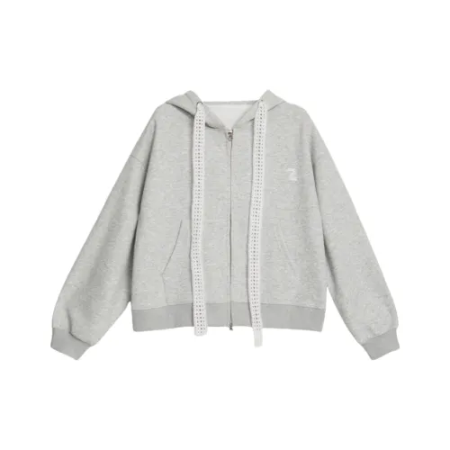 Princess Berdele Толстовка Женская Серого цвета