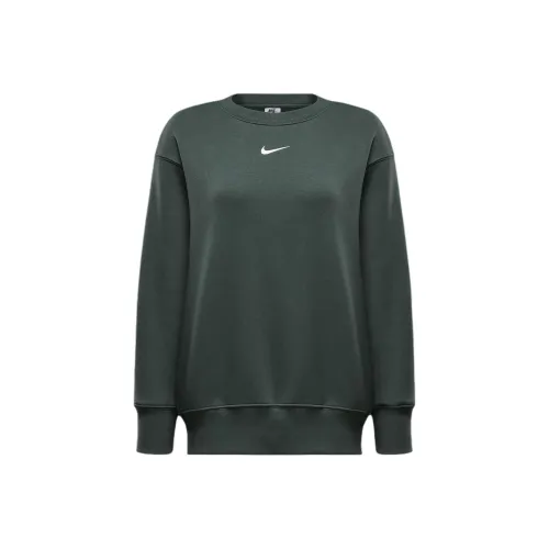 Nike Sportswear Толстовка Женская Винтаж Зеленый