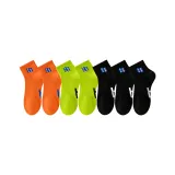 2 Ярко-оранжевый + 2 Неоново-зеленый + 3 Черный