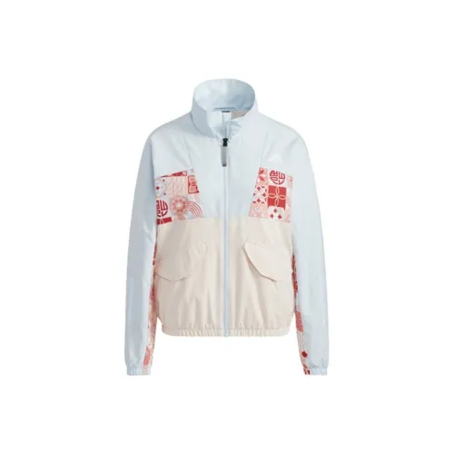 Adidas CNY Светло-небесно-голубой Женские Куртки