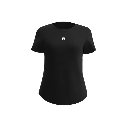 HOTSUIT T-рубашка Женская Минеральный Черный