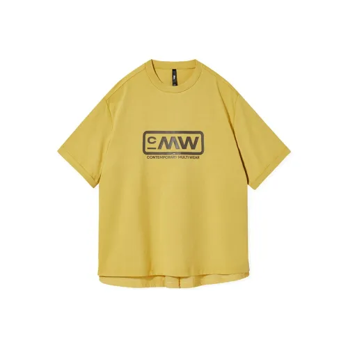 QIAODAN T-рубашка Женская Пшенично-соломенный Желтый