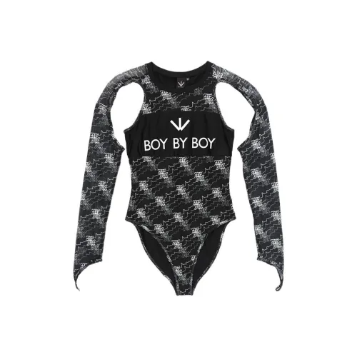 BOY BY BOY Черный Женское боди