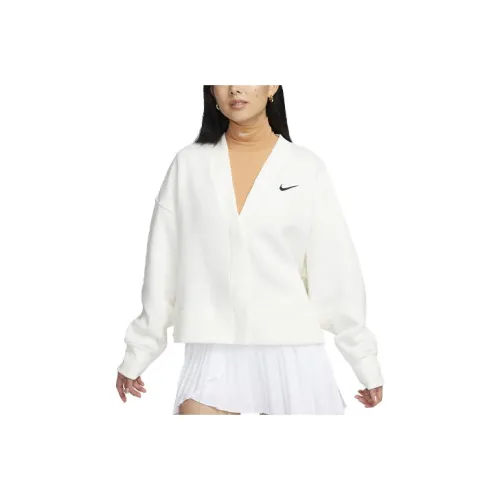 NIKE Белый Женские Трикотаж