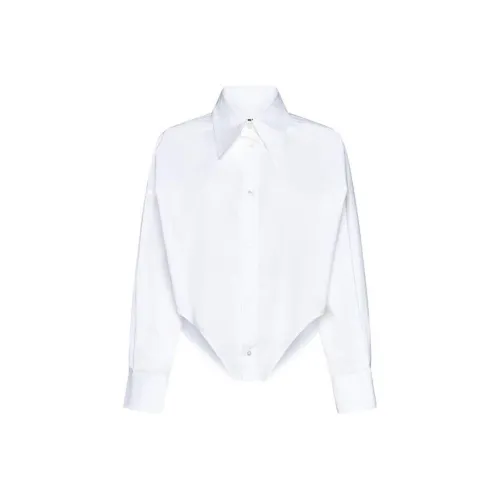 MM6 Maison Margiela Белые Женские Рубашки