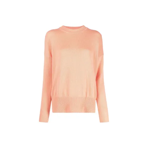 JIL SANDER Апельсиновые женские кашемировые свитеры