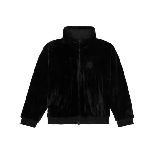 Tommy Hilfiger Искусственный мех Толстовка Топы Темные Куртки и Пальто Женские Черный