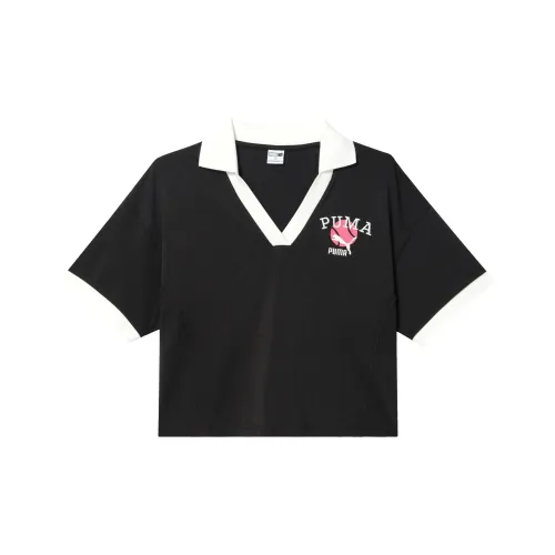 PUMA Черные Женские Поло