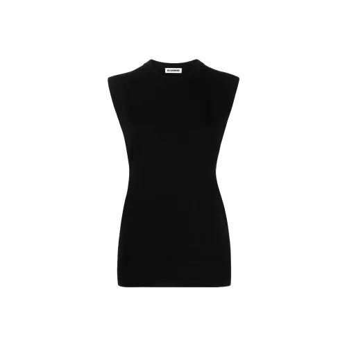 JIL SANDER Черный Женские Кашемировые Свитеры