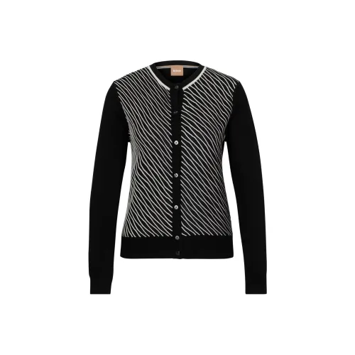 Hugo Boss FW23 Трикотаж Женский Черный