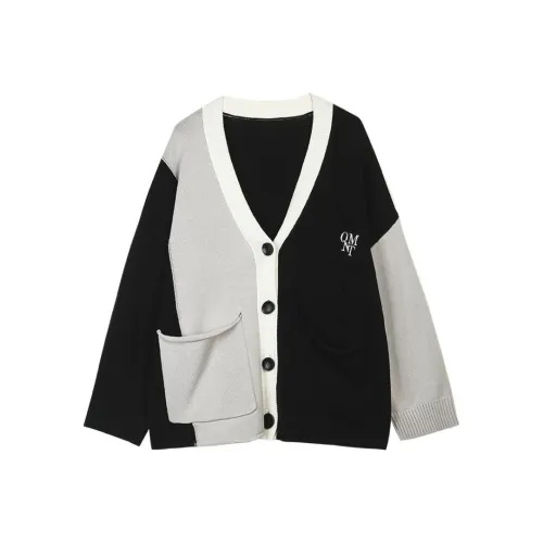 Omont Трикотаж Женский Черный Белый