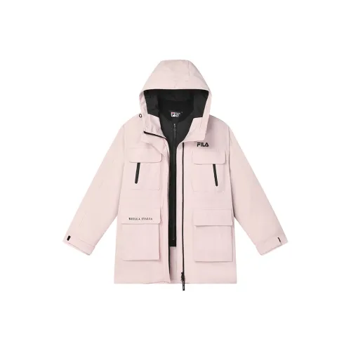 FILA Дымчатый фиолетовый Лотосовый корень Пудра Женские Куртки