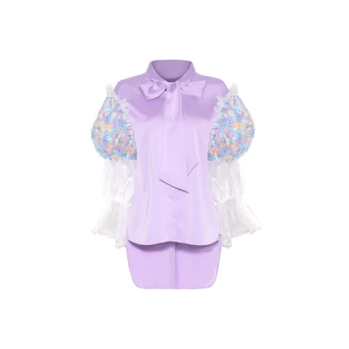 CHICCO MAO Фиолетовые Женские Рубашки