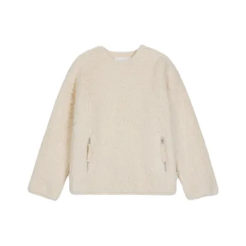 JIL SANDER Бежевый Женские Свитшоты