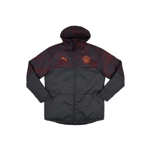 PUMA 2023 24 Manchester City Футбол Джерси Унисекс Черный