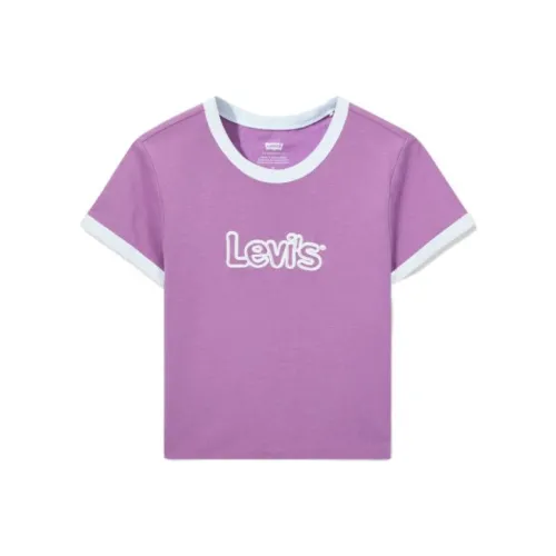 Levis Фиолетовые Женские Футболки