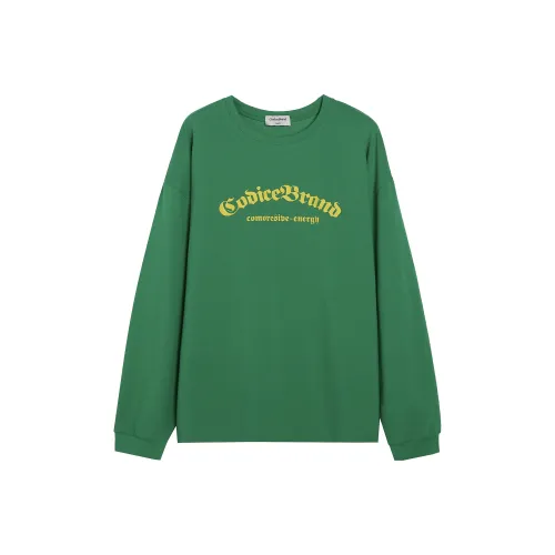 CODICE.HE FW22 Круглый вырез Свободный крой Толстовка Женская