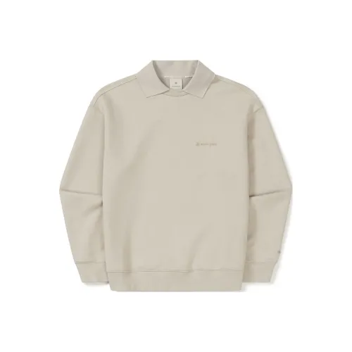 SNOW PEAK Свитшот Женский Светлый Бежевый