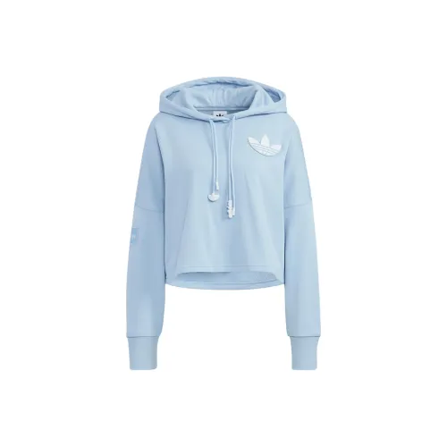 Adidas Originals ADICOLOR HOODIE Толстовка Женская Синяя