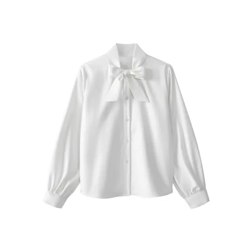 Белые женские рубашки