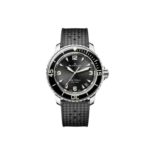 BLANCPAIN Автоматический Механический Часы Мужские FIFTY FATHOMS 42,3 мм Черные