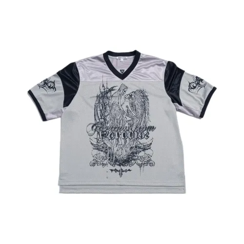 Jaded London Drift Series Серебряный Мужской Футбольный Джерси